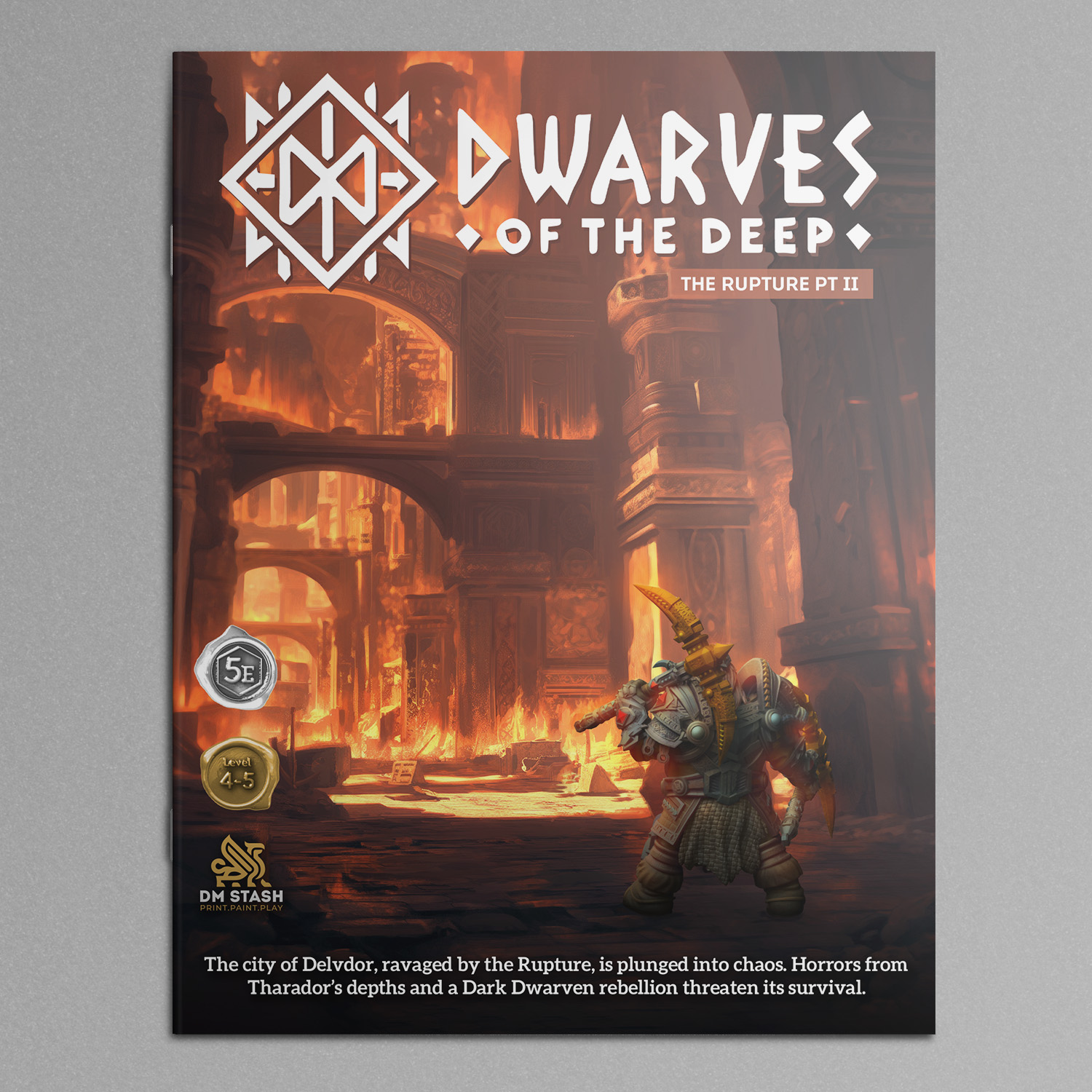 DM Stash September '24 5E Campaign - The Rupture Pt II: Dwarves of the Deep